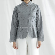 Muat gambar ke penampil Galeri, Kebaya Janggan Modern Atasan Katun Bordir - Batik Pastel