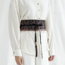 Load image into Gallery viewer, Simple Obi Belt Batik Pastel Bahan Viscose Tenun (pilih variasi)
