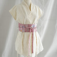 Load image into Gallery viewer, Simple Obi Belt Batik Pastel Bahan Viscose Tenun (pilih variasi)