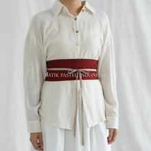 Load image into Gallery viewer, Simple Obi Belt Tenun Polos (Pilih Variasi)