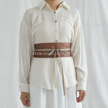 Load image into Gallery viewer, Simple Obi Belt Tenun Polos (Pilih Variasi)