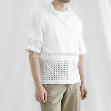 Load image into Gallery viewer, Kim Shirt Kemeja Oversize Unisex Katun Bordir - Batik Pastel