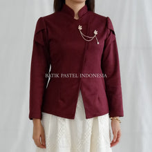 Muat gambar ke penampil Galeri, Dian Kebaya Janggan Modern bahan Vegan Suede