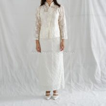 Muat gambar ke penampil Galeri, Hua top atasan blouse bordir kerah shanghai cheongsam cny