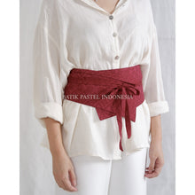 Load image into Gallery viewer, Simple Obi Belt Tenun Polos (Pilih Variasi)