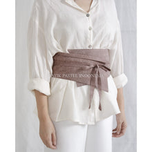 Load image into Gallery viewer, Simple Obi Belt Tenun Polos (Pilih Variasi)