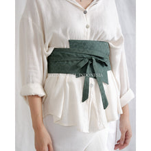 Load image into Gallery viewer, Simple Obi Belt Tenun Polos (Pilih Variasi)