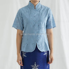 Muat gambar ke penampil Galeri, Kebaya Janggan Modern Atasan Katun Bordir - Batik Pastel