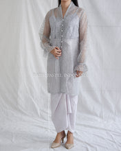 Load image into Gallery viewer, Kamila Kebaya Embroidery - Grey