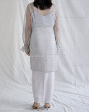 Load image into Gallery viewer, Kamila Kebaya Embroidery - Grey