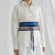 Load image into Gallery viewer, Simple Obi Belt Batik Pastel Bahan Viscose Tenun (pilih variasi)