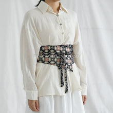 Load image into Gallery viewer, Simple Obi Belt Batik Pastel Bahan Viscose Tenun (pilih variasi)
