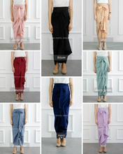 Muat gambar ke penampil Galeri, Rok Tali Bahan Tenun Dobbi (Pilih Variasi)