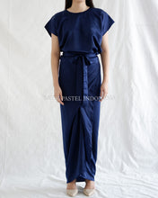 Muat gambar ke penampil Galeri, Linda Dress Navy (Pilih Variasi)