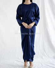 Muat gambar ke penampil Galeri, Linda Dress Navy (Pilih Variasi)