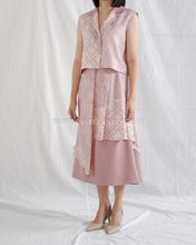 Muat gambar ke penampil Galeri, Laura Set Blazer and Skirt - Pink
