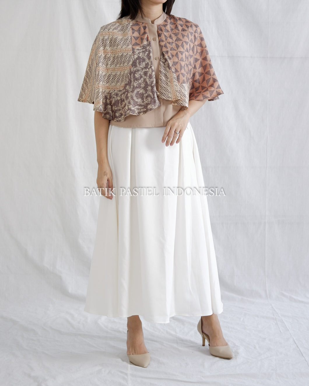 Nala Top / Blouse With Cape - 04