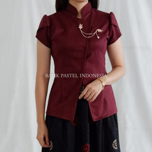 Load image into Gallery viewer, Dian Kebaya Janggan Modern bahan Vegan Suede
