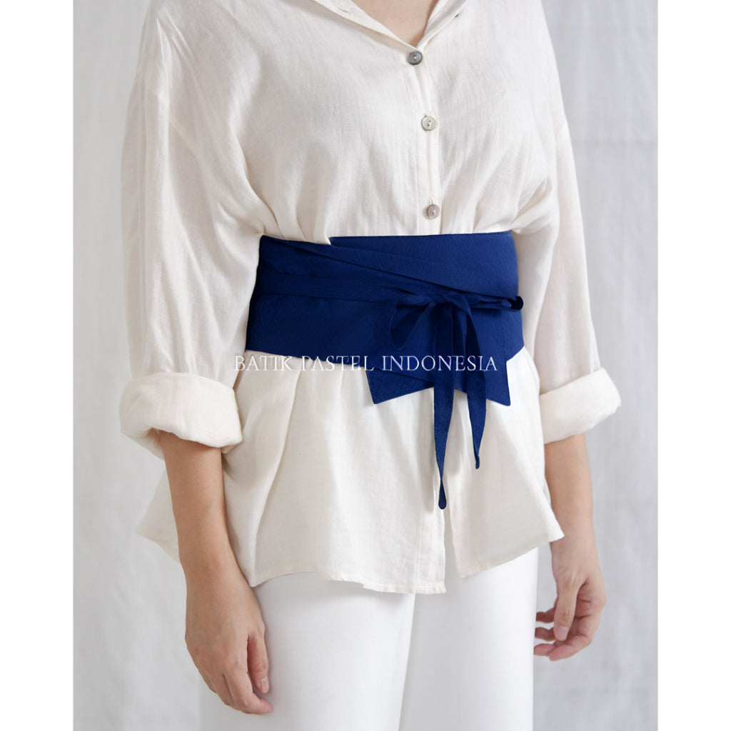 Simple Obi Belt Tenun Polos (Pilih Variasi)