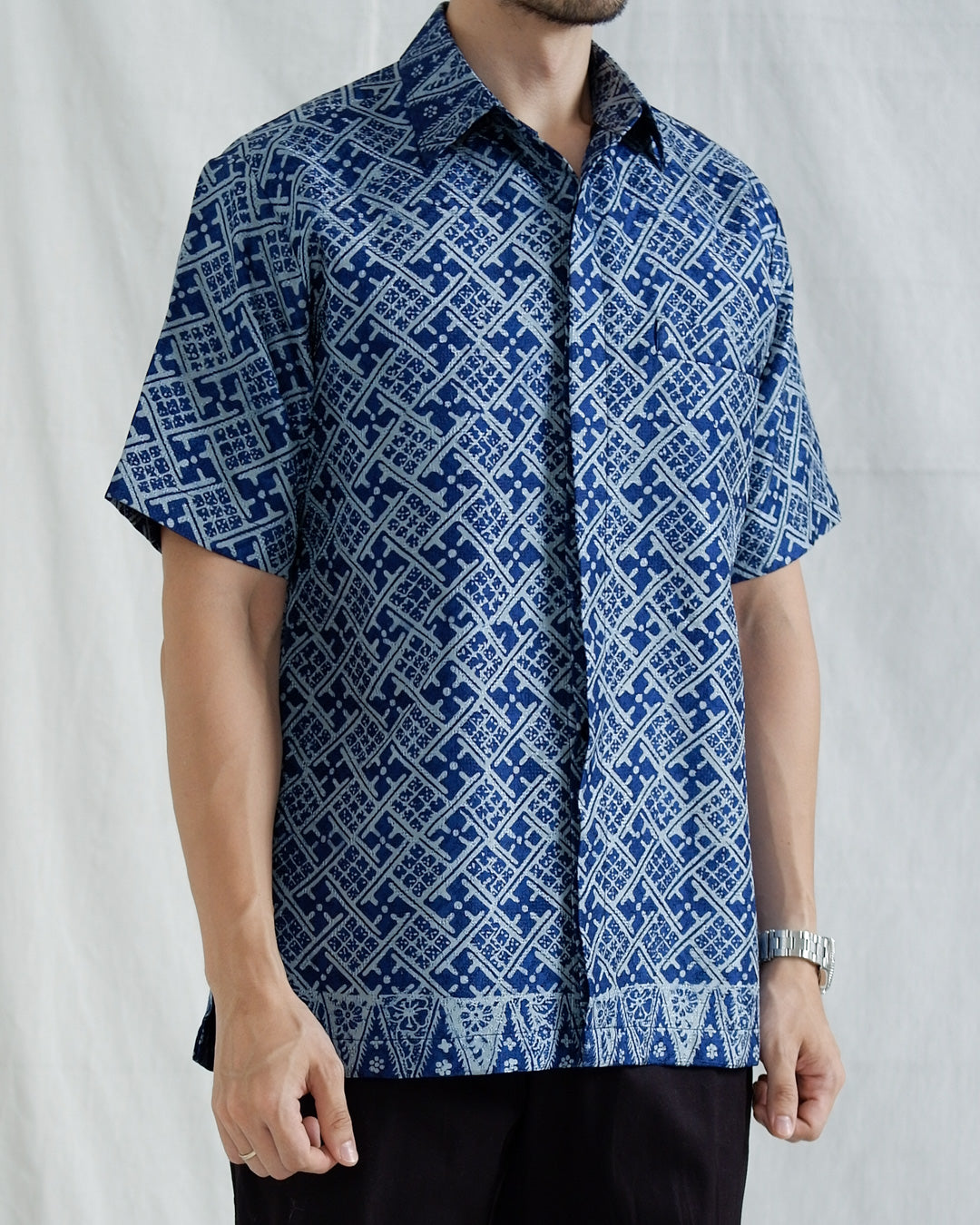 indonesian dress shirt Indonesian Batik Shirt