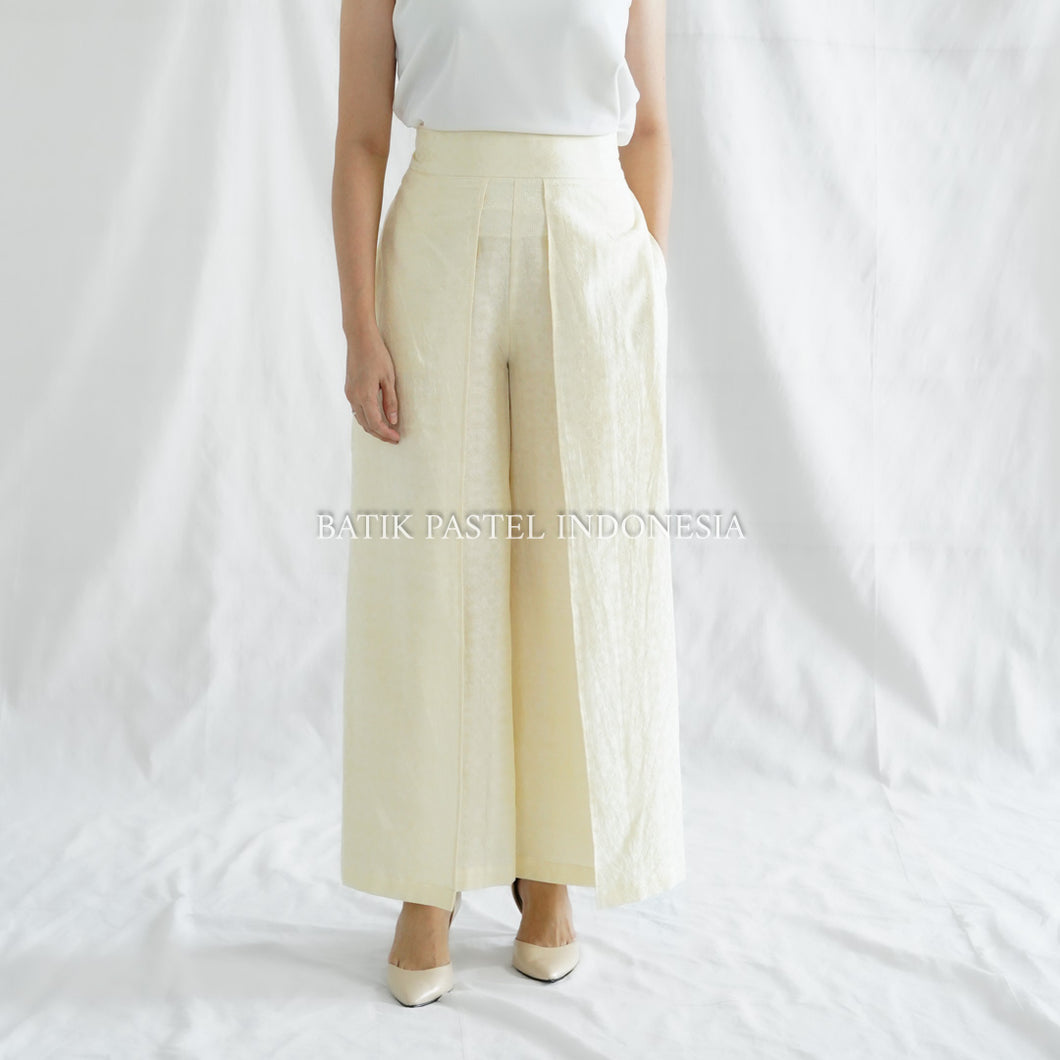 Kulot / Celana Karet Bahan Tenun Dobbi (Pilih Variasi)