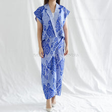 Load image into Gallery viewer, Luna Vest Blazer / Outer Top Batik 16
