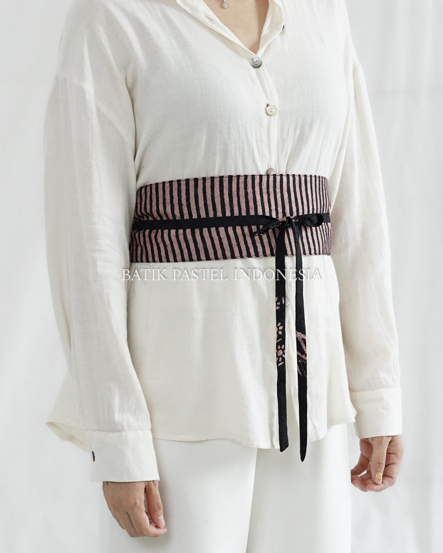 Simple Obi Belt Batik Pastel Bahan Viscose Tenun (pilih variasi)
