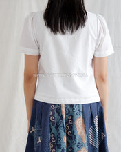 Load image into Gallery viewer, Shella Top Embroidered Cotton Top - White
