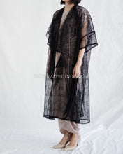 Load image into Gallery viewer, Lily Outer Brocade - Black
