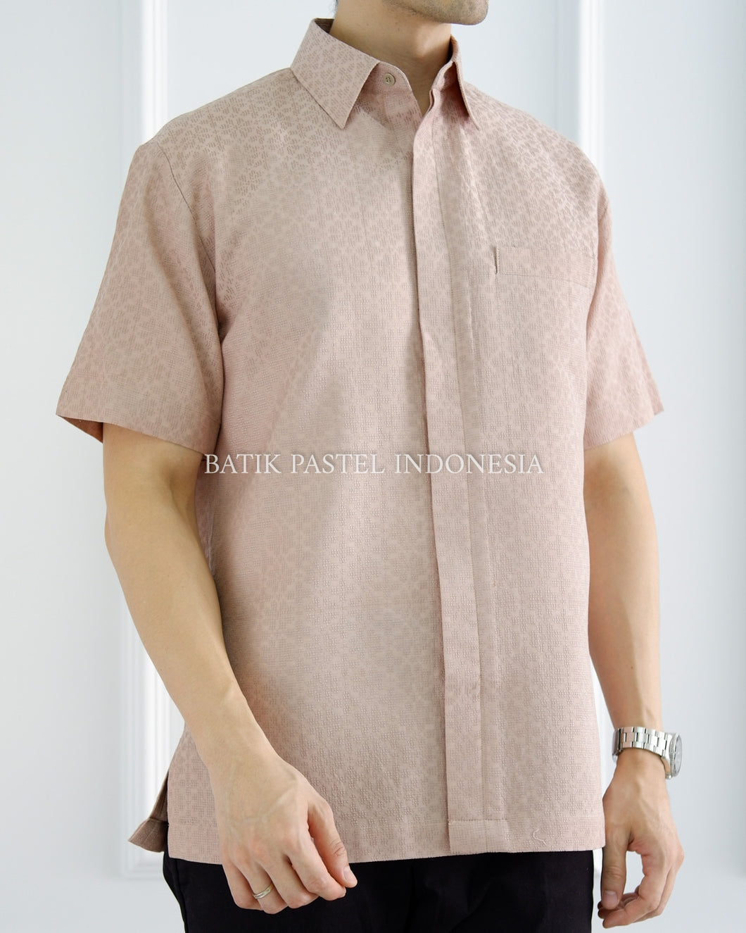 PO Plain Woven Shirt - Taupe