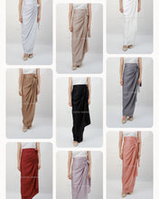 Muat gambar ke penampil Galeri, Rok Tali / Wrap Skirt Satin (Pilih Warna)
